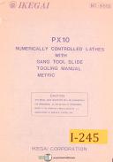 Ikegai PX10, Lathe Tooling Manual